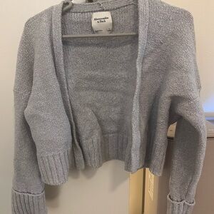 Abercrombie & Fitch Light Gray Women's Cardigan